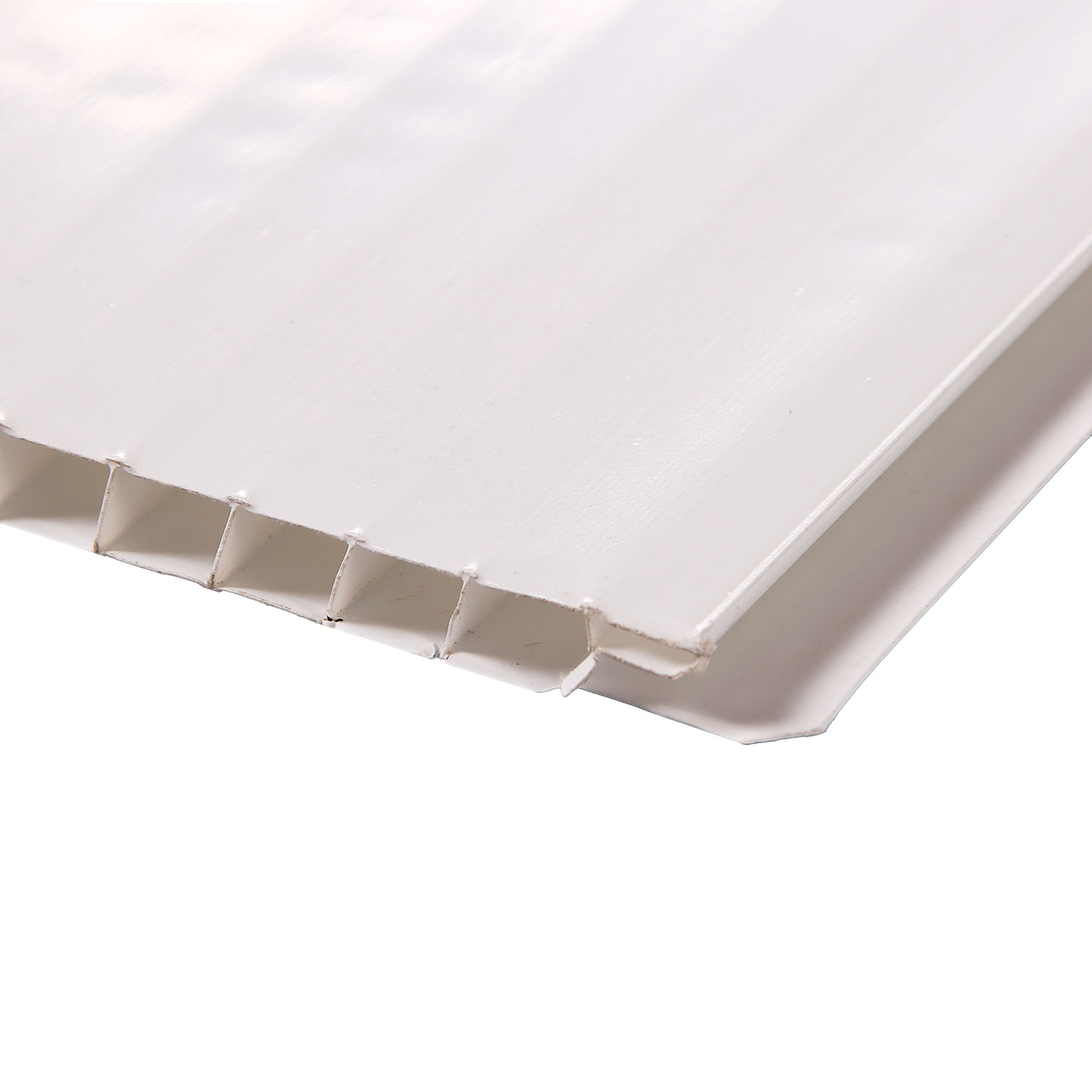 Панель ПВХ 3000х250 мм, белый глянец, лакированная, 0.75 м²