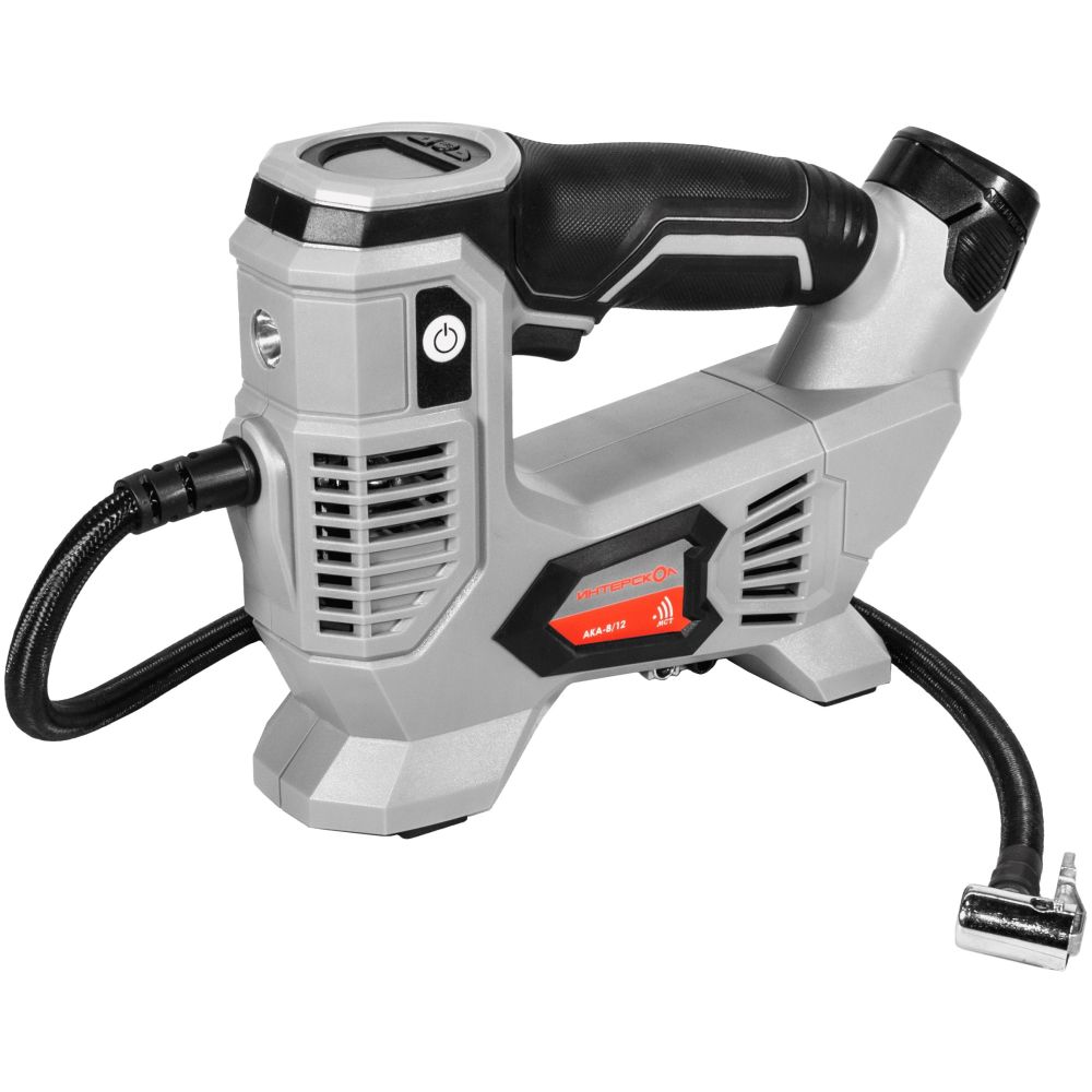 Компрессор автомобильный аккум.12В 1030кПа АПИ Т Li-ion АКА-8/12ЭМ Интерскол *1 Компрессор автомобильный аккум.12В 1030кПа АПИ Т Li-ion АКА-8/12ЭМ Интерскол *1