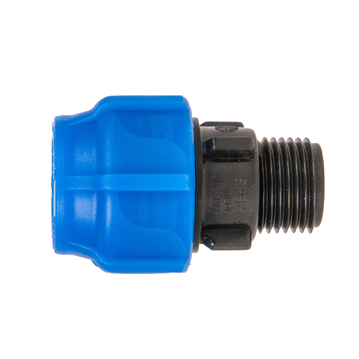 Муфта ПНД компрессия Ø 20х1/2" наруж. резьба *1/120