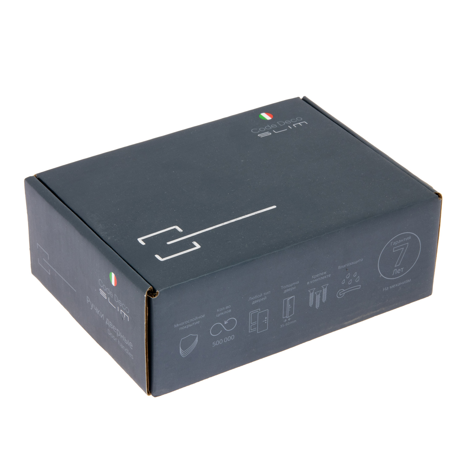 Ручка раздельная ГРАФИТ H-30116-А-GRF Code Deco *1/18