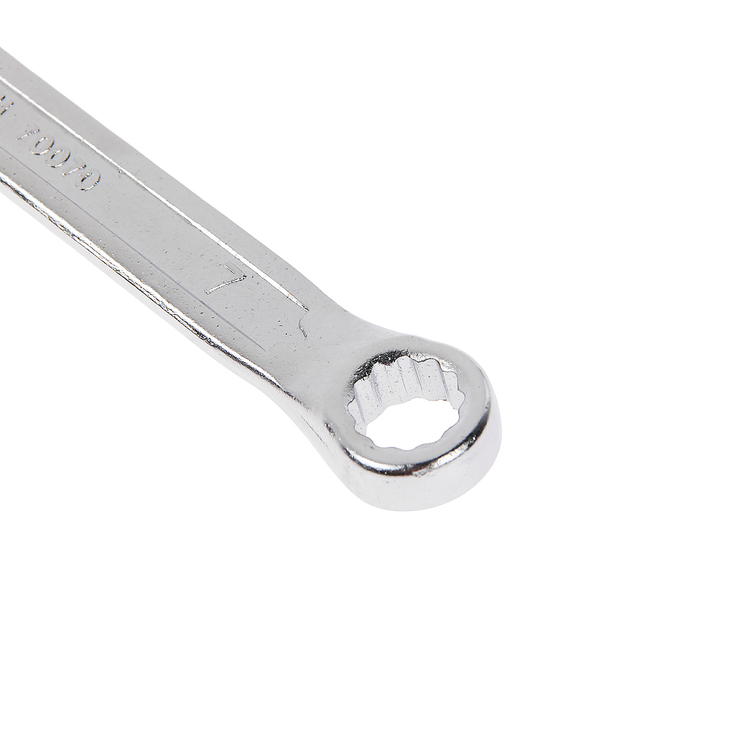 Ключ комбинированный  7мм холодный штамп CrV (70070) СЕРВИС КЛЮЧ *1/20