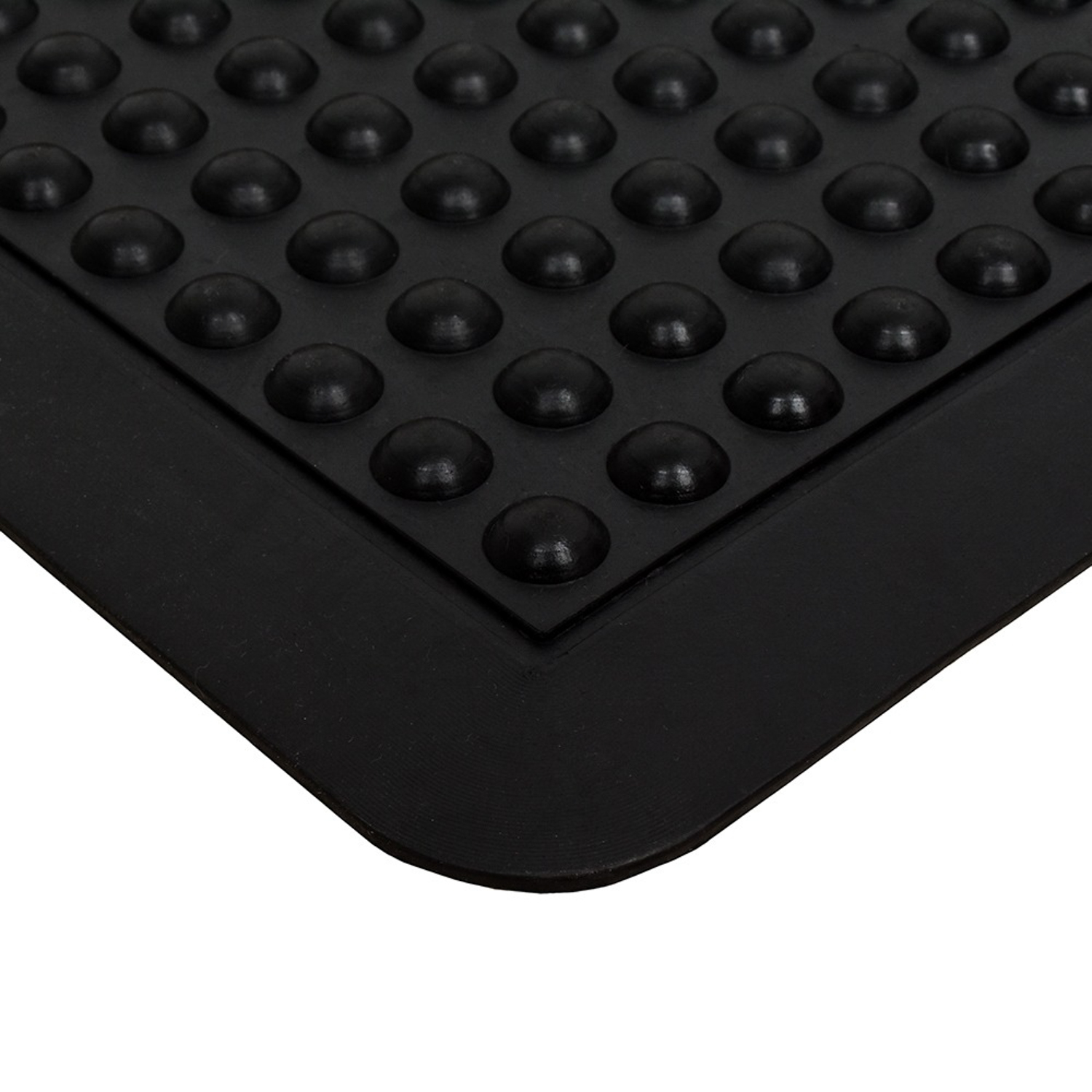 Коврик 60*90 см резтновый"Антиусталость" черный"VORTEX"  (арт.24248) *1/10