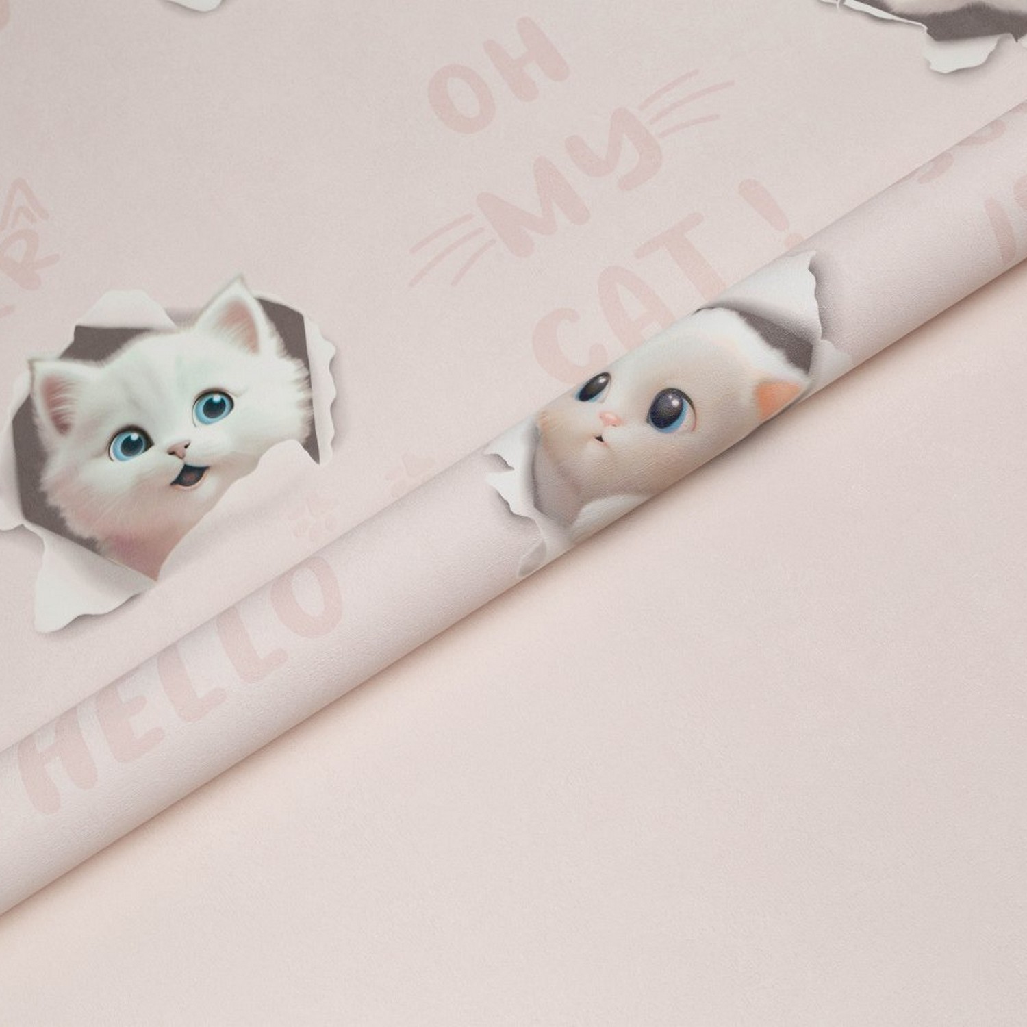 Обои флиз "HomeColor"  3D Cats фон HC72286-25 1,06*10м *1/8