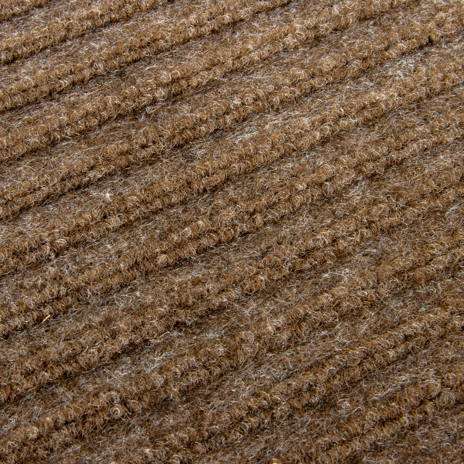 Коврик влаговпитывающий 40*60 см ребристый коричневый "KOVROFF" (арт.20103) *1/15 (ОП04)