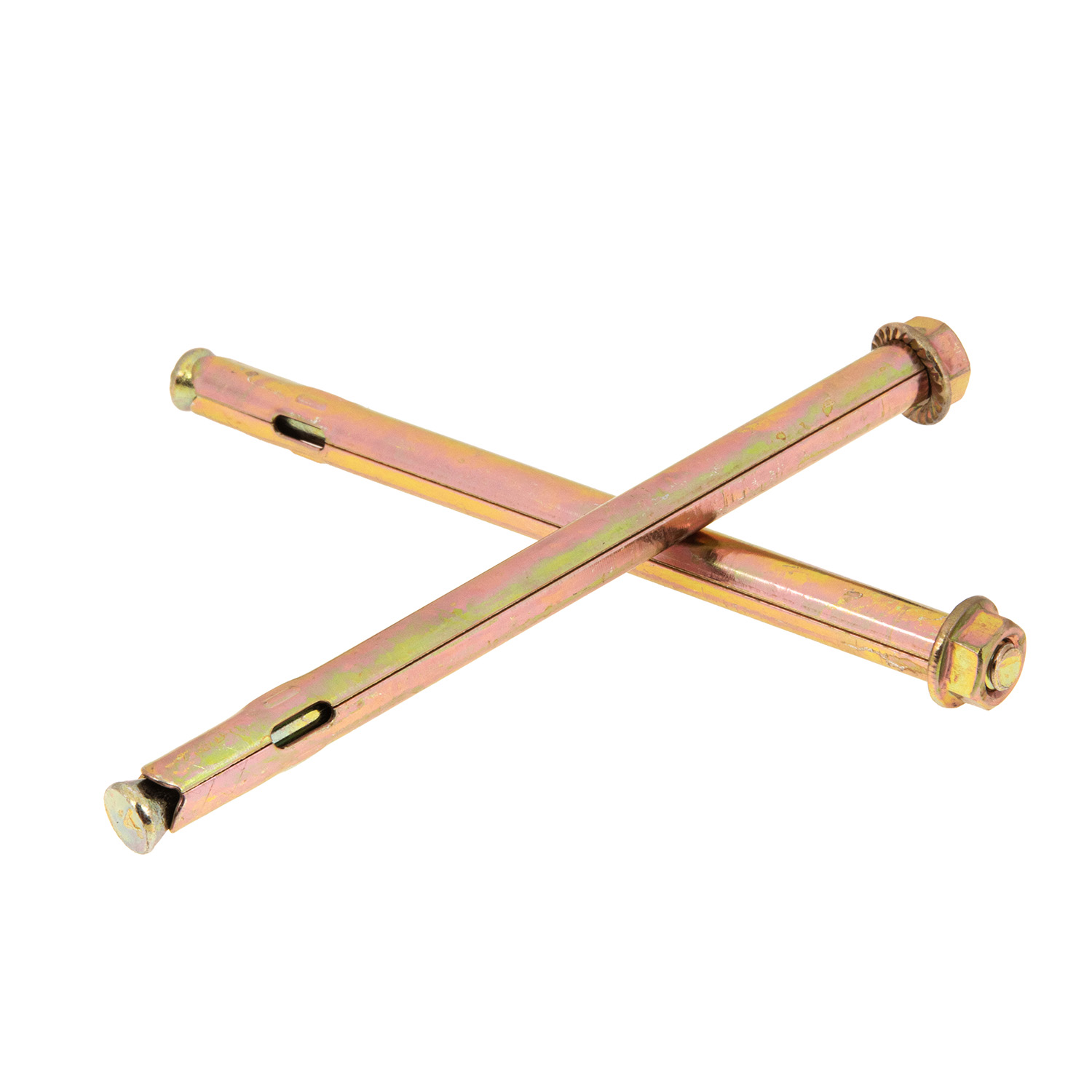 Анкер с гайкой 8х120 (2шт) пакет BROZEX *10/100