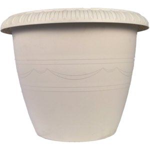 Кашпо пластм. "Lе Jardin"13л d верха 350мм h290мм дрен.реш.,прикорн.вент. Серый 105-1*1/10