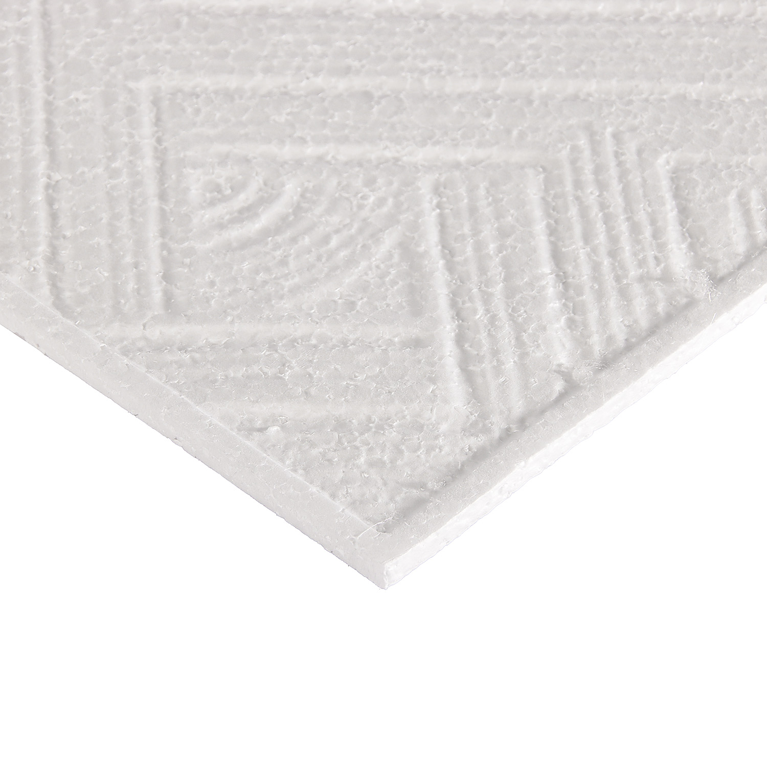 Плитка потолочная 50х50 см СОЛИД Вереск, 2 м², белый