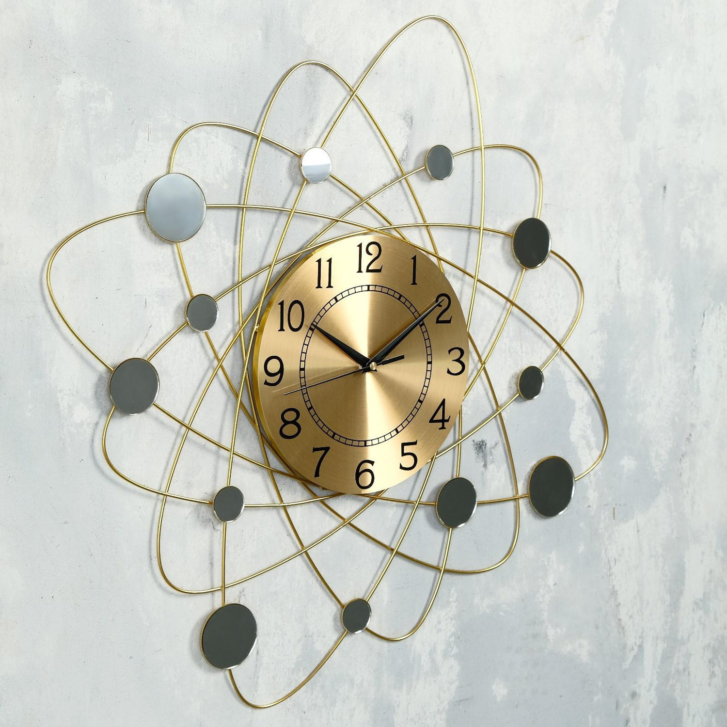 Часы настенные, серия: Ажур, "Носталия", d-60 см, циферблат 22 см 5373660