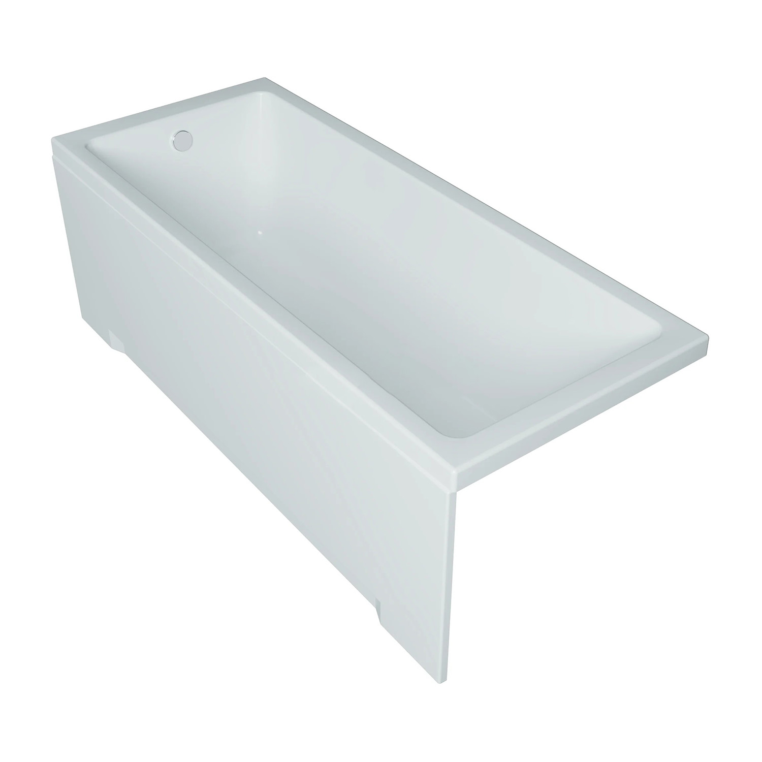 Ванна акриловая 150x70 см Triton Аура, универсальная, без ножек