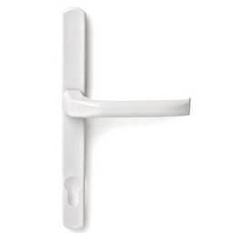 Ручка на планке д/дверей из ПВХ-профиля HP-92.7005-W белая (в комплекте 2шт) Апекс *1/10