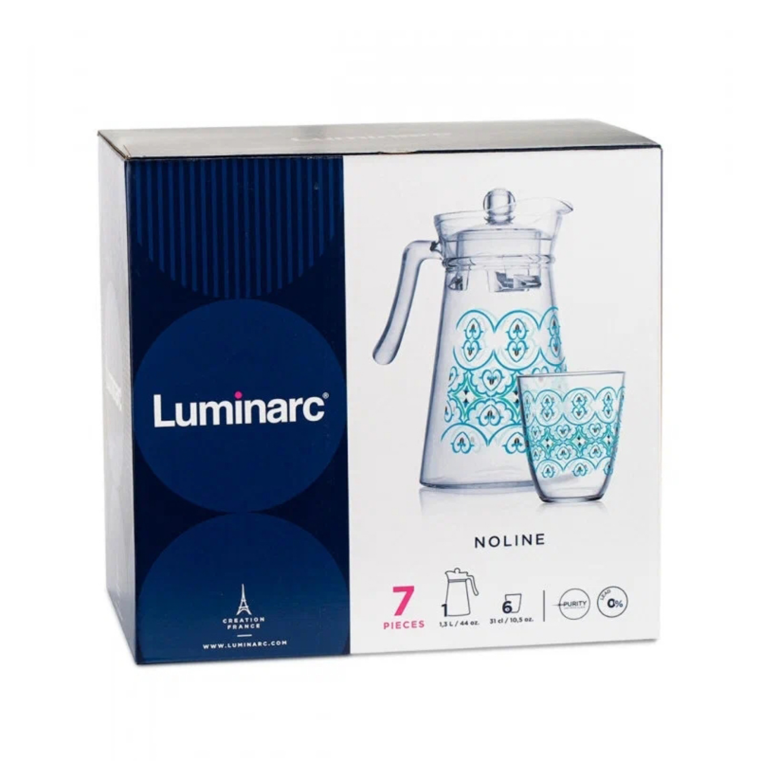 Набор питьевой LUMINARC Noline (уп. 7шт)