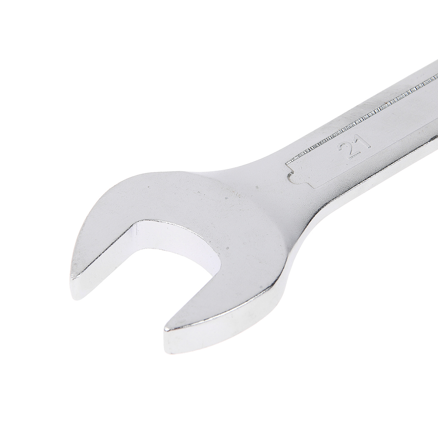 Ключ комбинированный 21мм холодный штамп CrV (70210) СЕРВИС КЛЮЧ *1/5/100