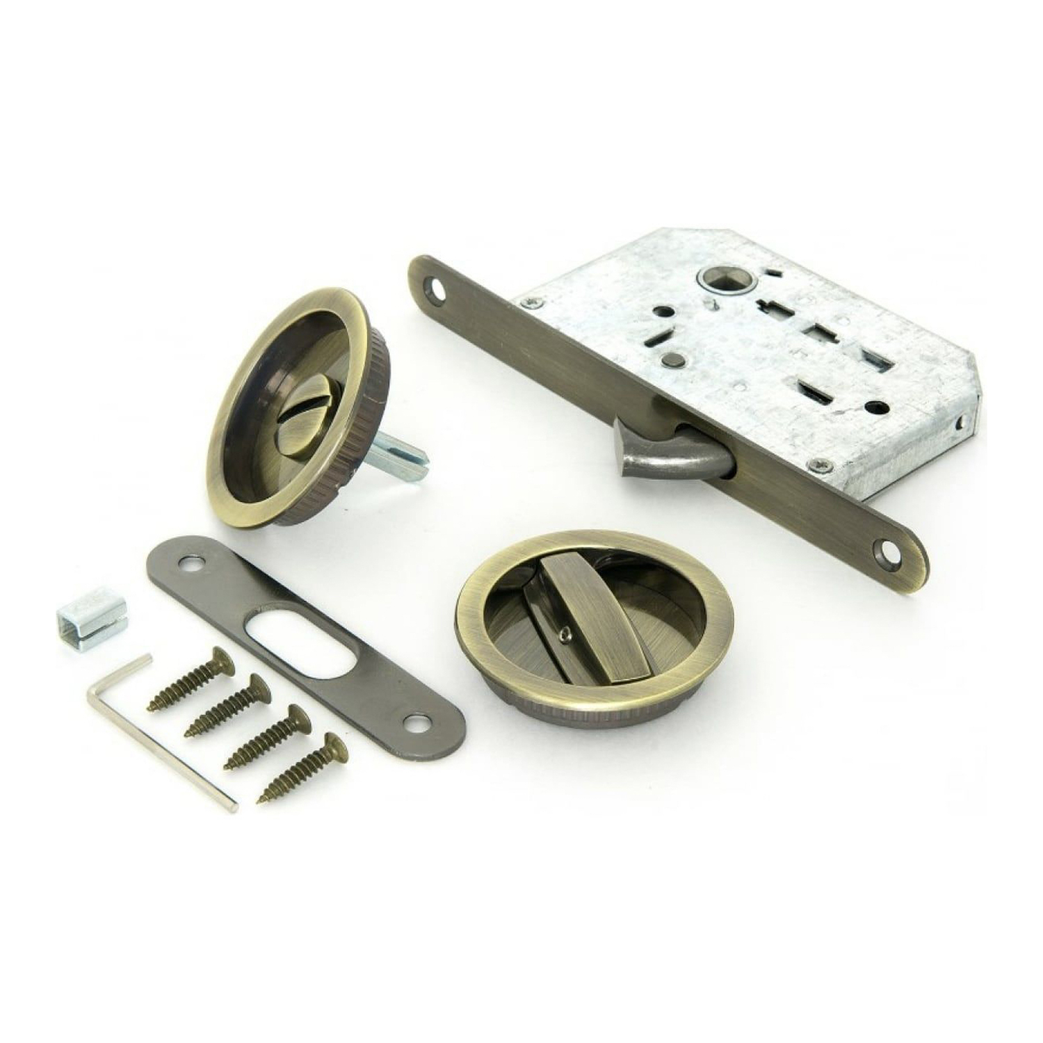 Ручка с замком для раздв. дверей 03BK АВ 1/5/50