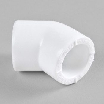 Угольник соединительный 45° PPRC Ø 20мм *100/400 Угольник соединительный 45° PPRC Ø 20мм *100/400