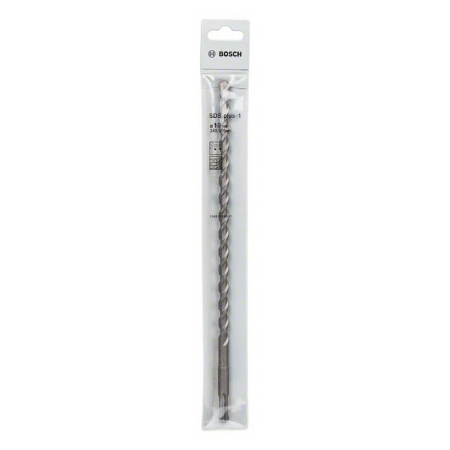 Бур по бетону 10*310мм SDS plus-1 2 грани (2608576282) BOSCH *1 Бур по бетону 10*310мм SDS plus-1 2 грани (2608576282) BOSCH *1