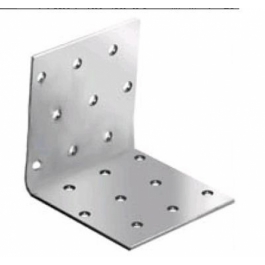 Уголок крепежный 80х80х50 мм ТехноСервис KUR, равносторонний