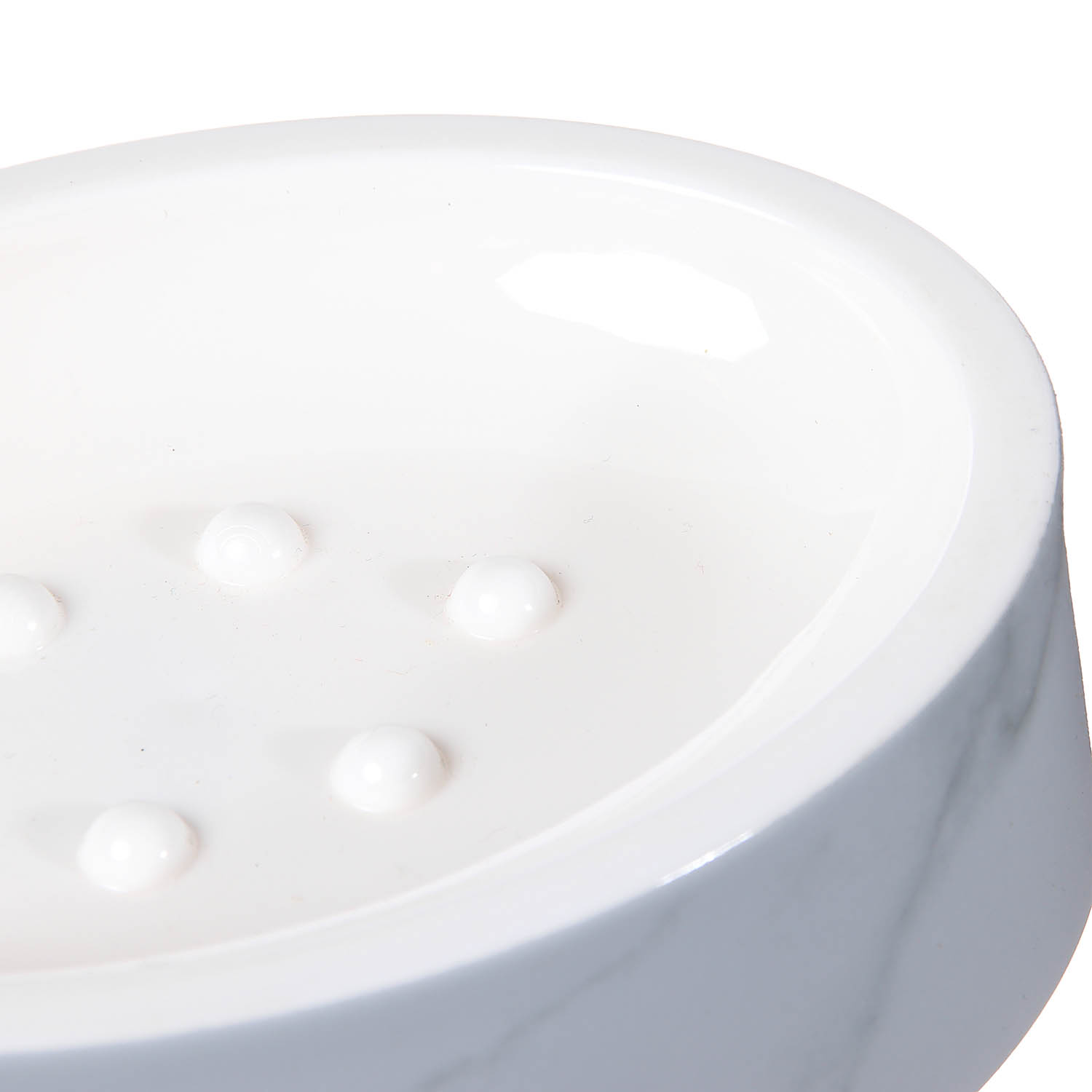 Мыльница Delphinium коллекция "Marble", пластик 106216 *1/96