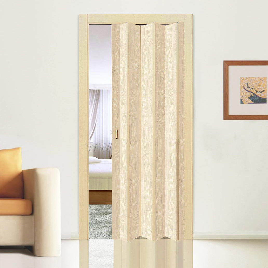 Дверь раздвижная 2050х840 мм РСП, пластик, дуб беленый