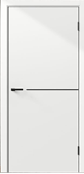 Комплект двери межкомнотной Калифорния Белый жемчуг 600мм (дверь+погонаж+замок+ручка+петли)*1