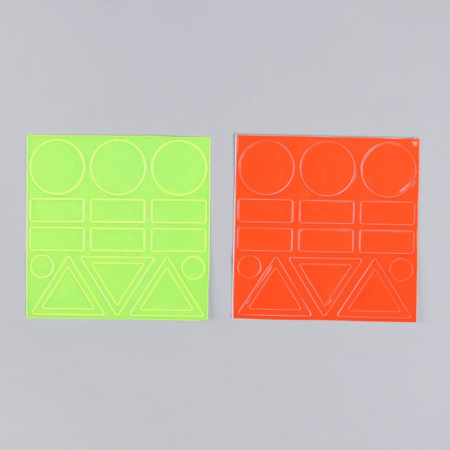 Светоотражающая наклейка ассорти 10*10см МИКС АУ 1847934