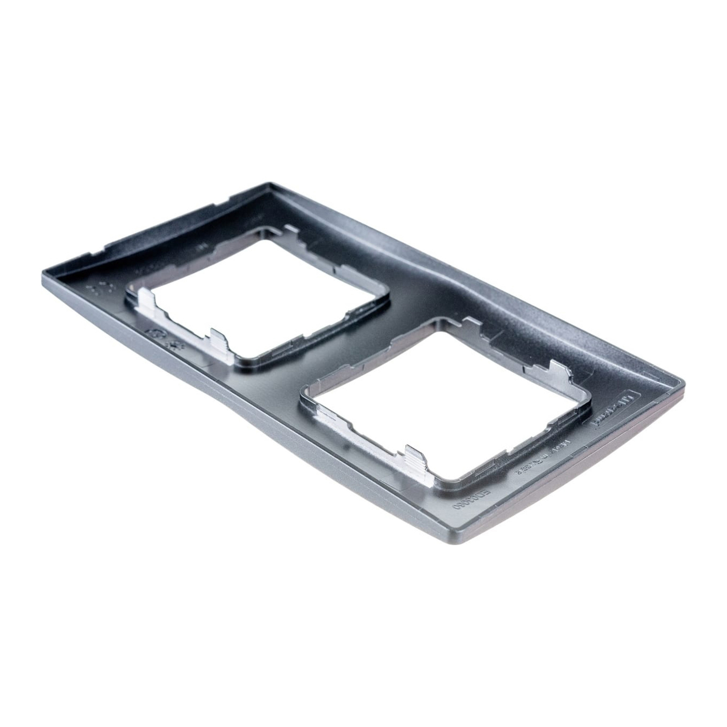 Рамка 2-м Etika антрацит Leg 672582