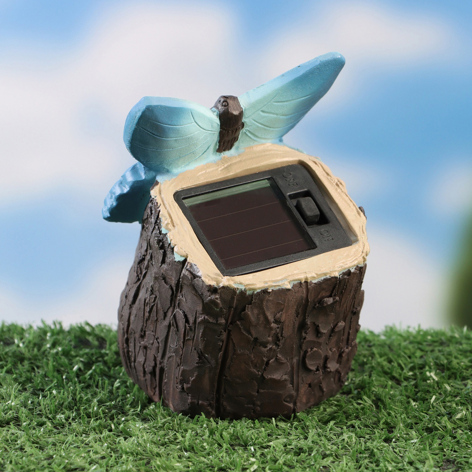 Садовый фонарь "Бабочка" микс, 8х6х12см   10122711