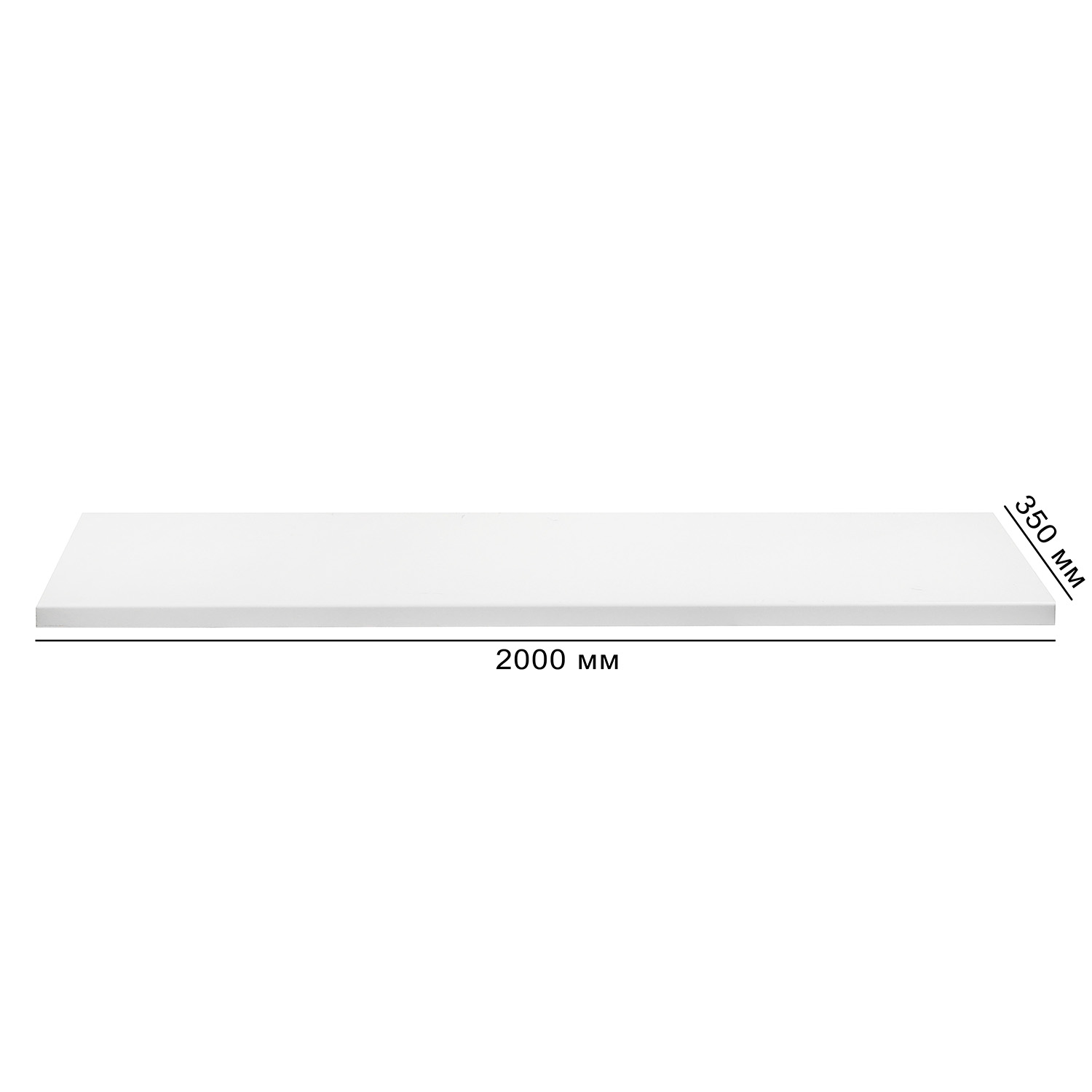 Подоконник ПВХ, 350х2000 мм, белый Подоконник ПВХ, 350х2000 мм, белый