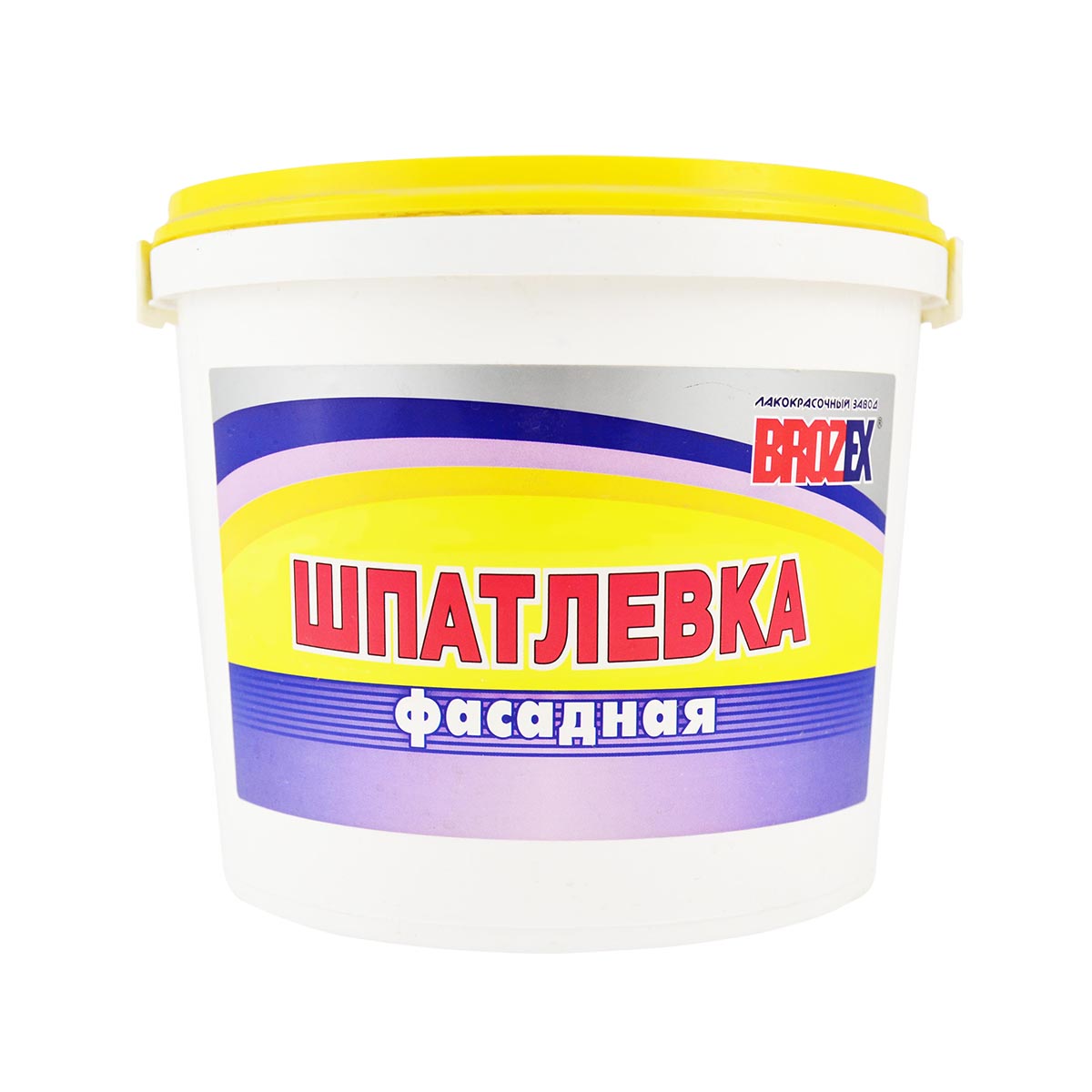 Шпатлевка фасадная акриловая 5 кг BROZEX