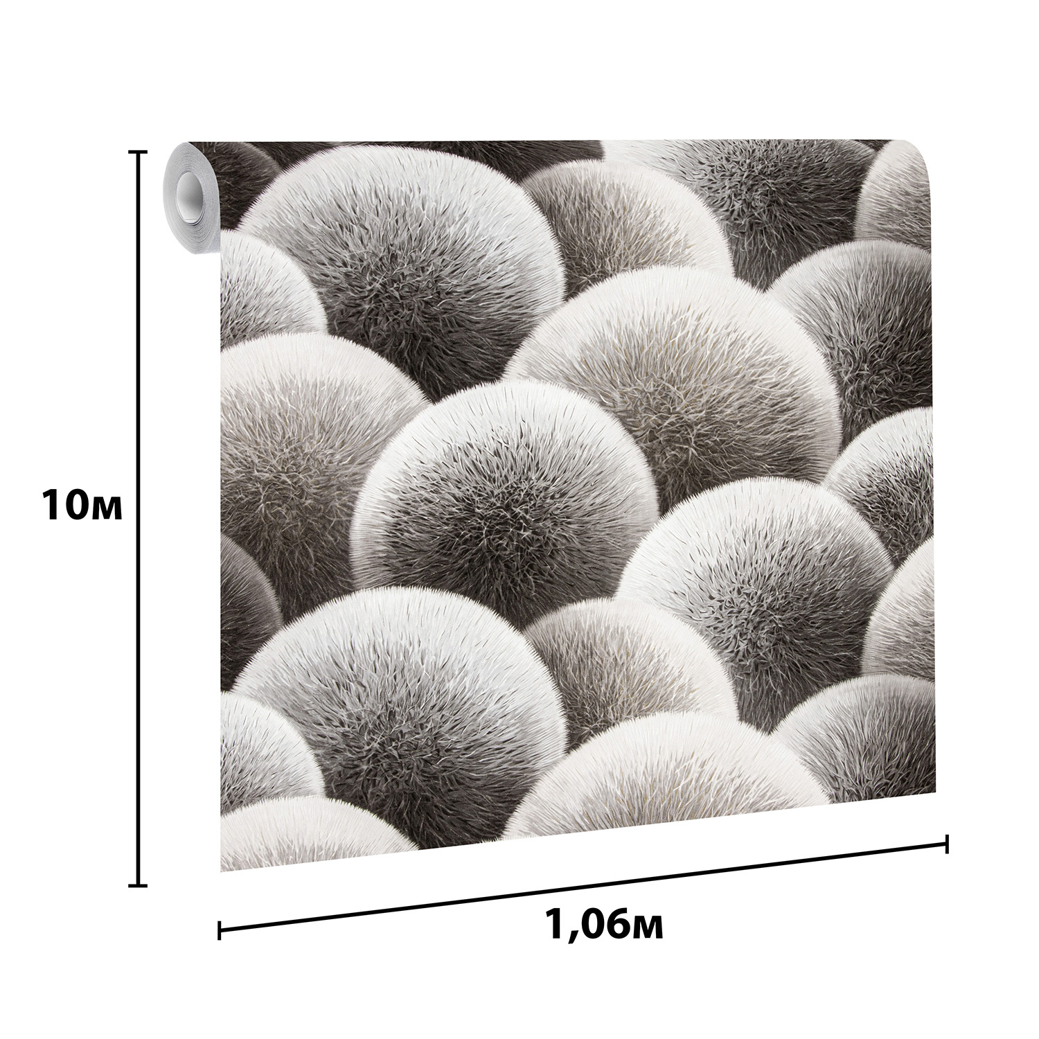 Обои флиз "Антураж" Puff AN8889-16 10*1,06м *6