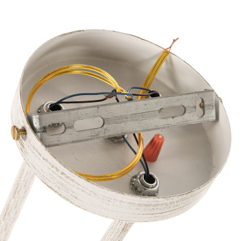 Люстра Verner Lighting N2058/3, 40 Вт, Е27, 3 лампы, белый/золото