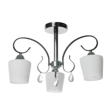 Люстра Verner Lighting R0147/3, 40 Вт, E27, 3 лампы, черный/хром