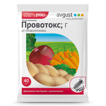 Средство от проволочника ПРОВОТОКС 40г (Август) *10/150