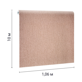 Обои флизелиновые Артекс Raspberry 2 Кофе-уни 10558-03, 1.06х10 м