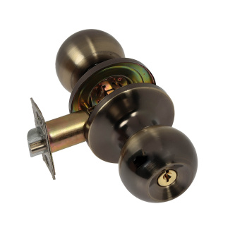 Защелка ШАРИК ключ/фиксатор БРОНЗА 6072-01 АВ Аvers *1/24