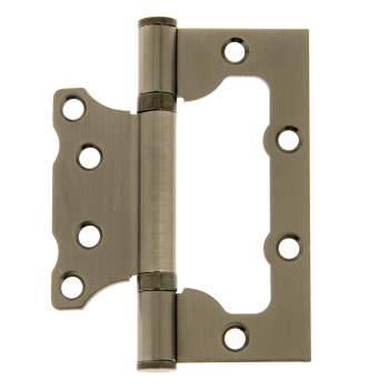 Петля без врезки ГРАФИТ 100*75*2.5-B2 GRF Code Deco *1/25/100