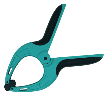 Струбцина STURM клещеобр. пласт. корпус, усиленная пружина, дл.205мм,зев.88мм 1078-07-88 *1