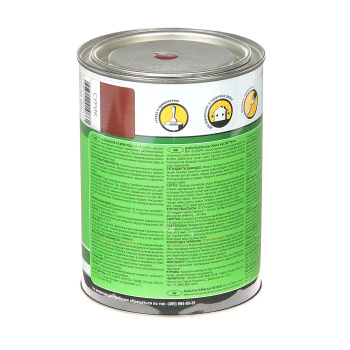 Краска масляная 0.9 кг ЛАКРА МА-15, коричневая