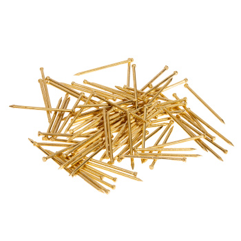 Гвозди финишные 1.4х30 мм BROZEX, 0.1 кг, латунь