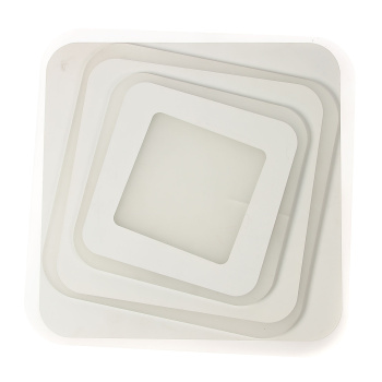 Светильник светодиодный акриловый 500мм 200W H2006 100W*2 white 500 мм с пультом *1