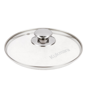 Кастрюля алюм. литая а/приг. Kukmara "Мраморная" темный 2,2л Дл.Съемн.р. Ст.кр. кмт0225а *1/3