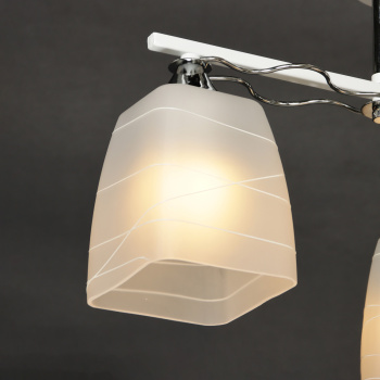 Люстра Verner Lighting N2260/3, 40 Вт, Е27, 3 лампы, белый/хром