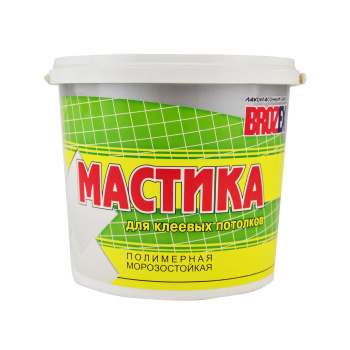 Мастика для клеевых потолков 1,5 кг BROZEX *12/432 Мастика для клеевых потолков 1,5 кг BROZEX *12/432