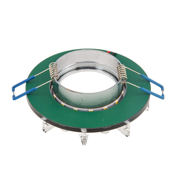 Светильник встраиваемый MR16 LD 1661 GU5.3 Ecola Glass Стекло стразы с подсв SX16RNEFB *10/50