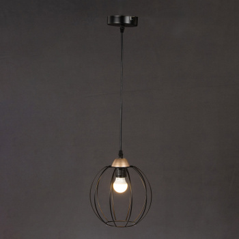 Люстра IL2001-1PC-05 BK ROSE GD 40Вт Е27 S=6м2  *1