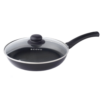 Сковорода алюм.а/приг. Scovo "Consul" d24см Стекл.кр. RC-009 (з-д"Сково")*1/8