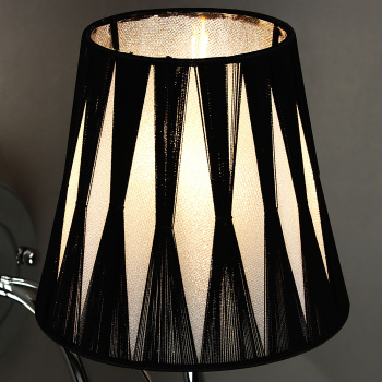 Бра N1079/1W CH E14 1*40Вт (250*230*170) *1