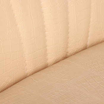 Стул FORPOST Кафе-2, 53x87x42 cм, экокожа, молочная рептилия, бежевый