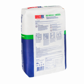 Шпаклевка полимерная BROZEX KR Финиш+ WR 650, 20 кг