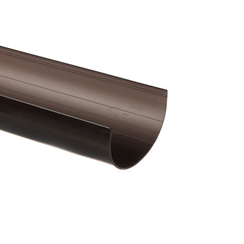 Желоб водосточный 120х3000 мм ТехноНиколь, темно-коричневый Желоб водосточный 120х3000 мм ТехноНиколь, темно-коричневый