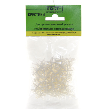 Крестик д/плитки 1,5мм (200шт) (арт.338-0015)